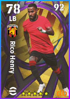 Rico Henry — LB, OVR 78, MAX 92