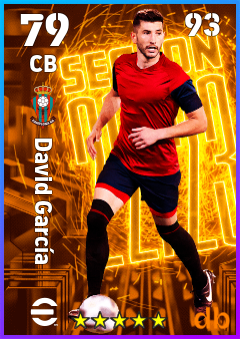 David García — CB, OVR 79, MAX 93