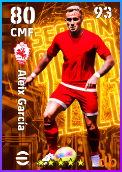 Aleix García — CMF, OVR 80, MAX 93
