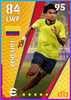 Luis Díaz eFootball player card