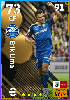Erik Lima eFootball player card
