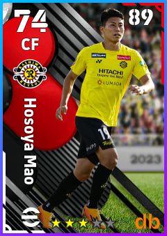 Hosoya Mao — CF, OVR 74, MAX 89
