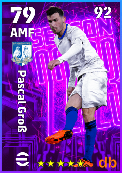 Pascal Groß eFootball player card