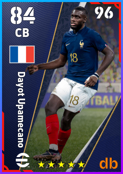 Dayot Upamecano — CB, OVR 84, MAX 96