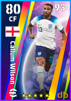 Callum Wilson — CF, OVR 80, MAX 93