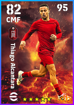 Thiago Alcantara eFootball player card