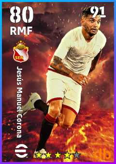 Jesús Manuel Corona — RMF, OVR 80, MAX 91