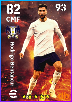 Rodrigo Bentancur — CMF, OVR 82, MAX 93