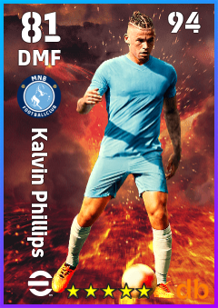 Kalvin Phillips — DMF, OVR 81, MAX 94