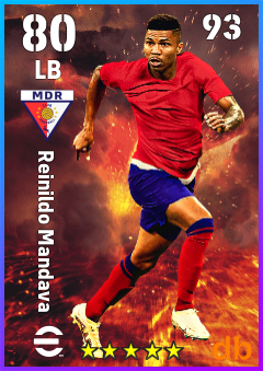 Reinildo Mandava — LB, OVR 80, MAX 93