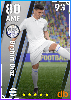 Brahim Díaz eFootball player card