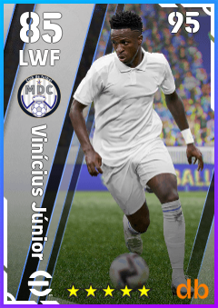 Vinícius Júnior eFootball player card