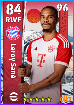 Leroy Sané eFootball player card