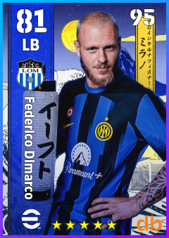 Federico Dimarco eFootball player card