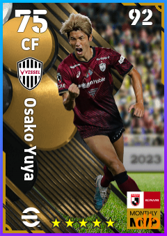 Osako Yuya eFootball player card