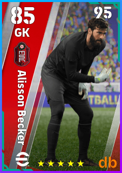 Alisson Becker eFootball player card