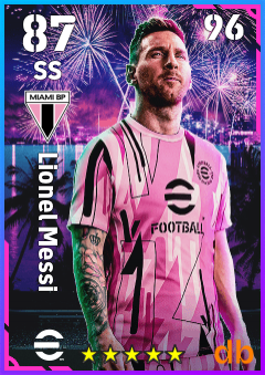 Lionel Messi eFootball player card