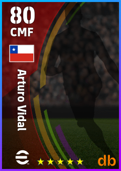 Arturo Vidal eFootball player card
