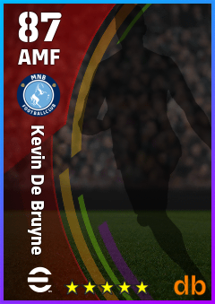 Kevin De Bruyne eFootball player card