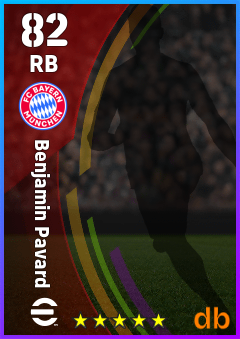 Benjamin Pavard eFootball player card