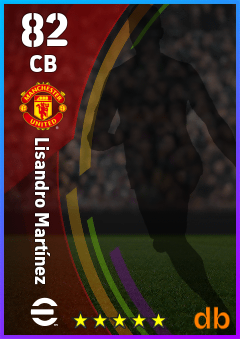 Lisandro Martínez eFootball player card
