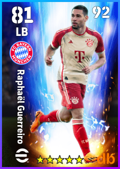 Raphaël Guerreiro eFootball player card