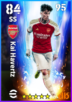 Kai Havertz — SS, OVR 84, MAX 95