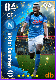 Victor Osimhen eFootball player card