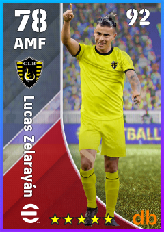 Lucas Zelarayán eFootball player card