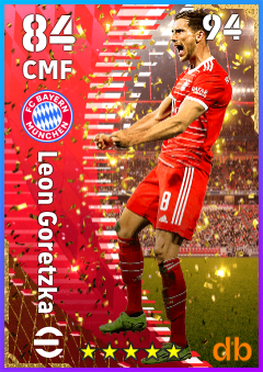Leon Goretzka eFootball player card