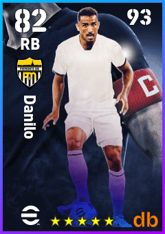 Danilo eFootball player card