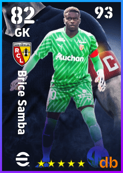 Brice Samba — GK, OVR 82, MAX 93