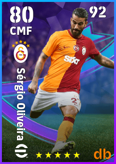 Sérgio Oliveira — CMF, OVR 80, MAX 92