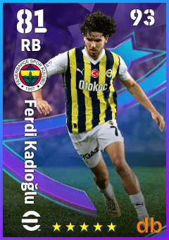 Ferdi Kadıoğlu eFootball player card