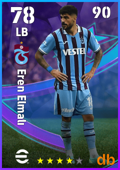 Eren Elmalı — LB, OVR 78, MAX 90