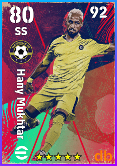 Hany Mukhtar — SS, OVR 80, MAX 92