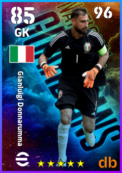 Gianluigi Donnarumma — GK, OVR 85, MAX 96