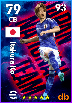 Itakura Ko eFootball player card