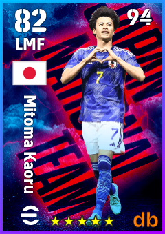 Mitoma Kaoru eFootball player card