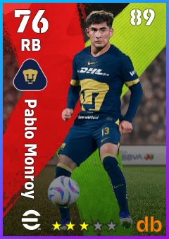 Pablo Monroy eFootball player card