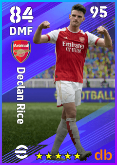 Declan Rice eFootball player card