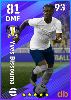 Yves Bissouma eFootball player card