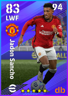Jadon Sancho eFootball player card
