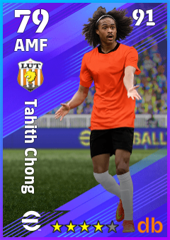 Tahith Chong eFootball player card