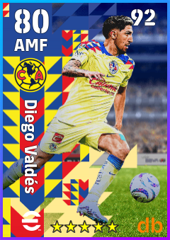 Diego Valdés eFootball player card