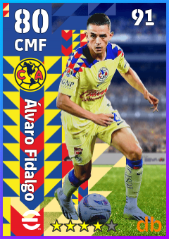 Álvaro Fidalgo — CMF, OVR 80, MAX 91