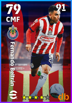 Fernando Beltrán — CMF, OVR 79, MAX 91