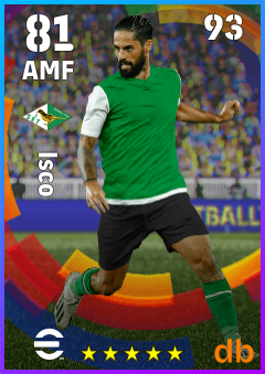 Isco eFootball player card