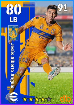 Jesús Alberto Angulo — LB, OVR 80, MAX 91