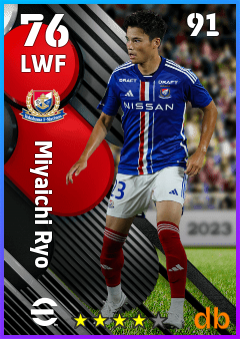 Miyaichi Ryo — LWF, OVR 76, MAX 91